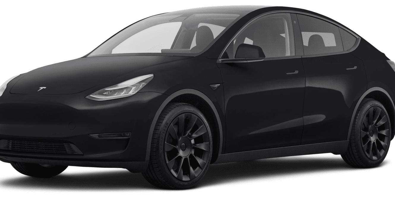 TESLA MODEL Y 2021 5YJYGDEE1MF092477 image